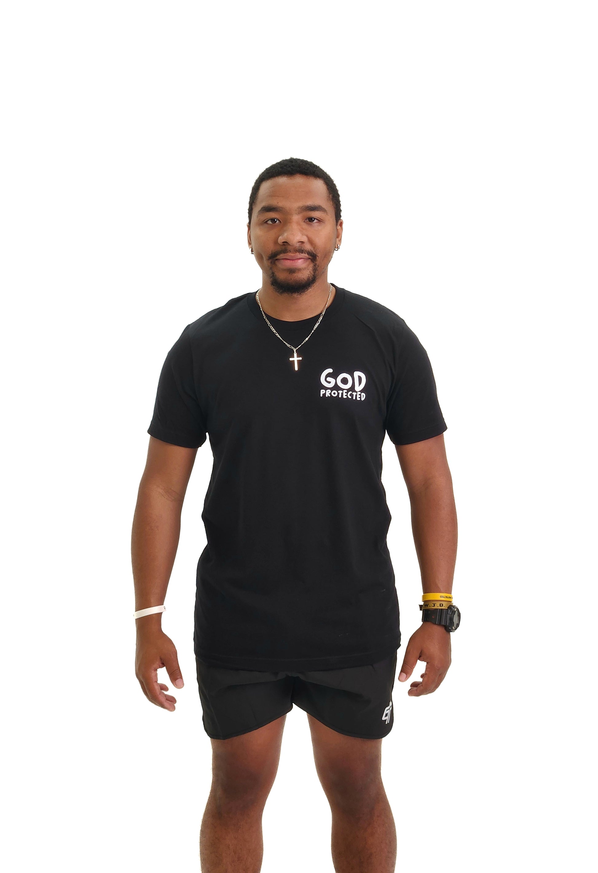 In God's Hands Tee - Black