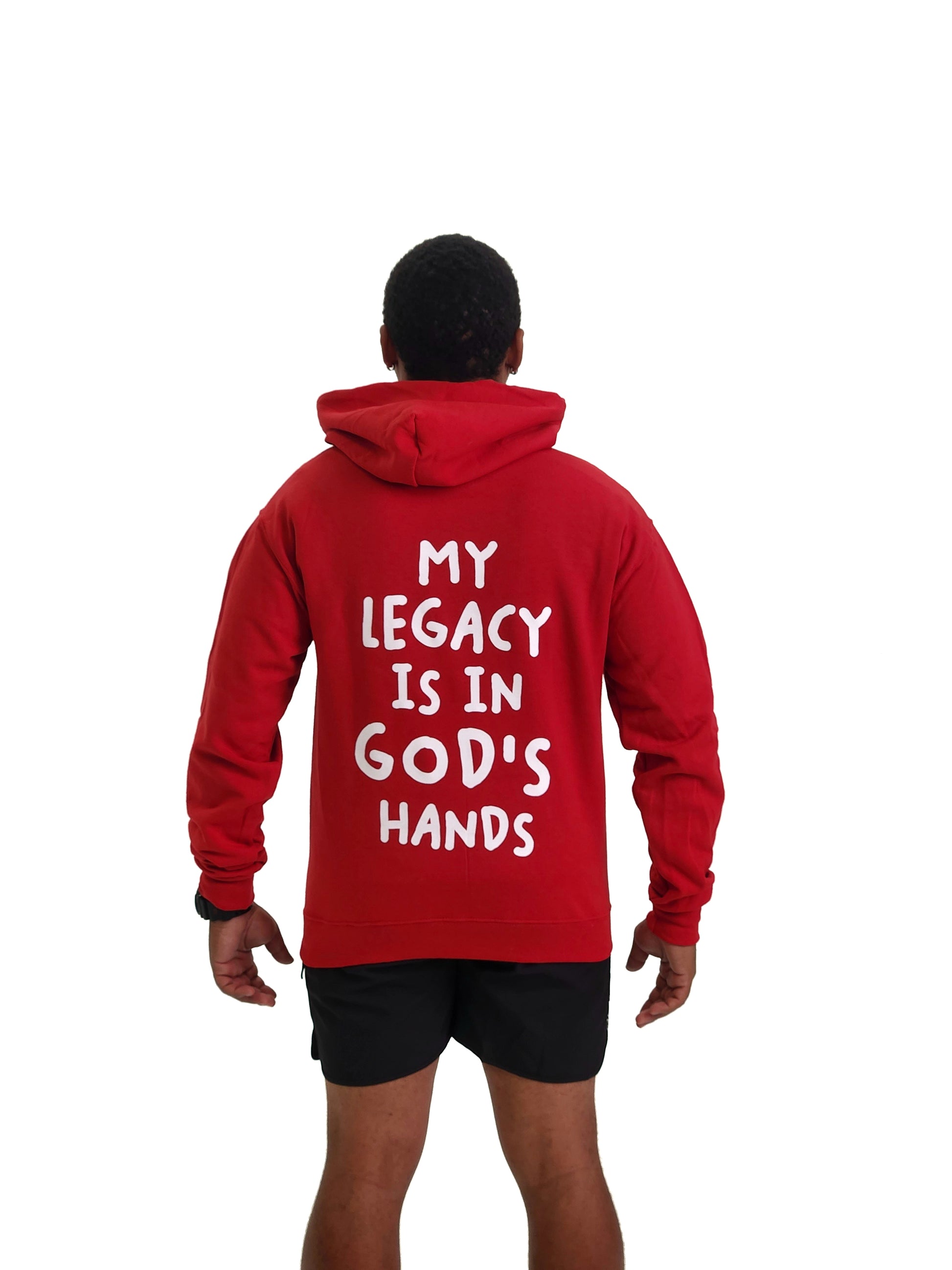 In Gods Hands Hoodie - Red