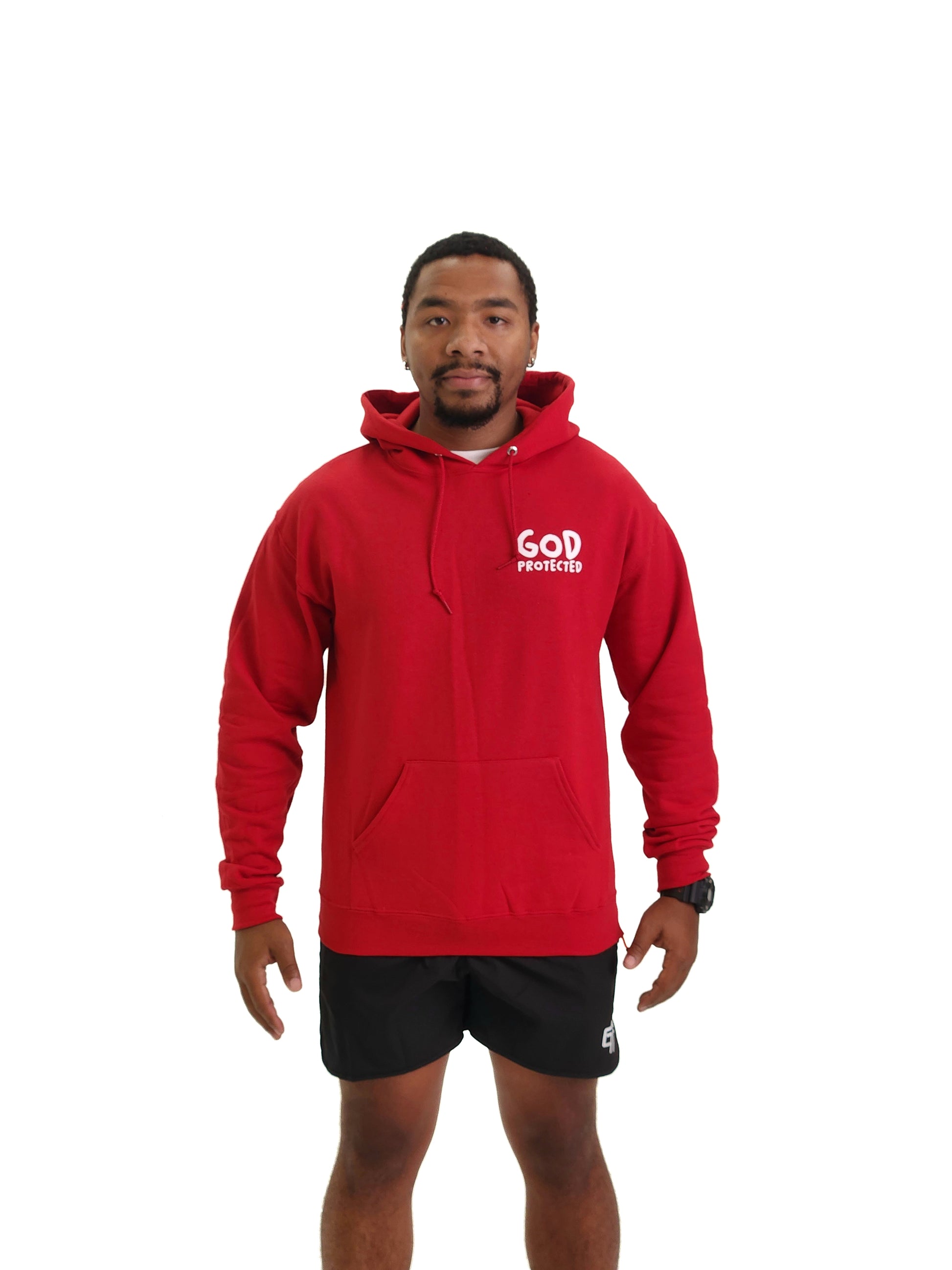 In Gods Hands Hoodie - Red