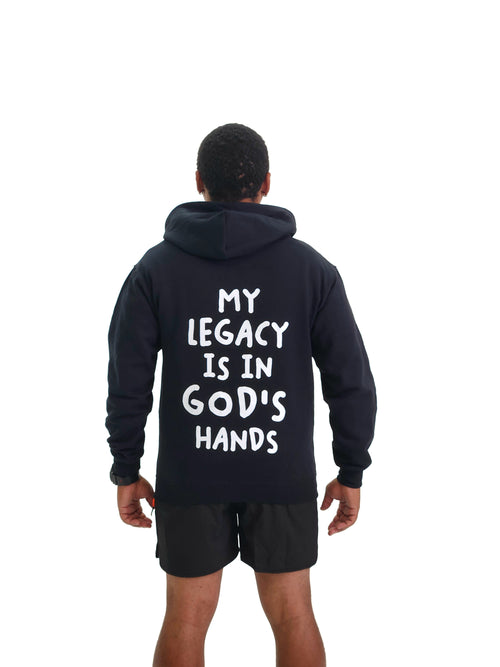 In God's Hand Hoodie - Black