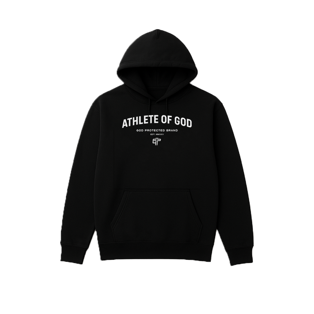 Athlete of God Hoodie - Blk