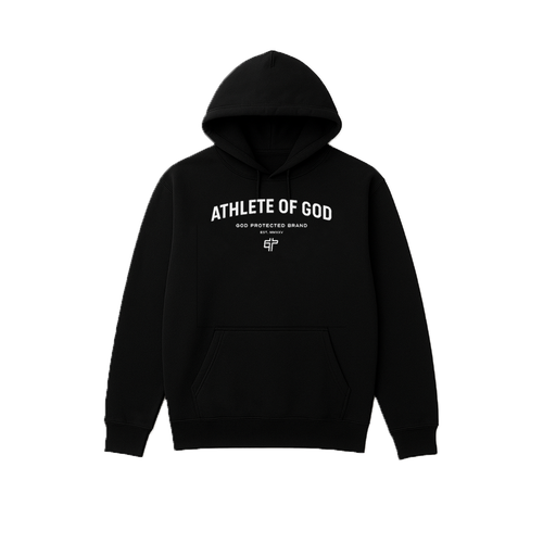 Athlete of God Hoodie - Blk
