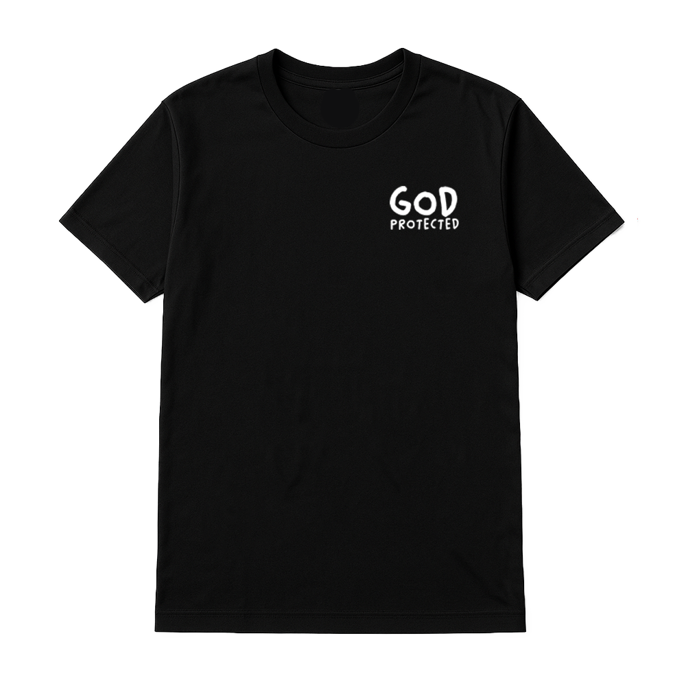 In God's Hands Tee - Black