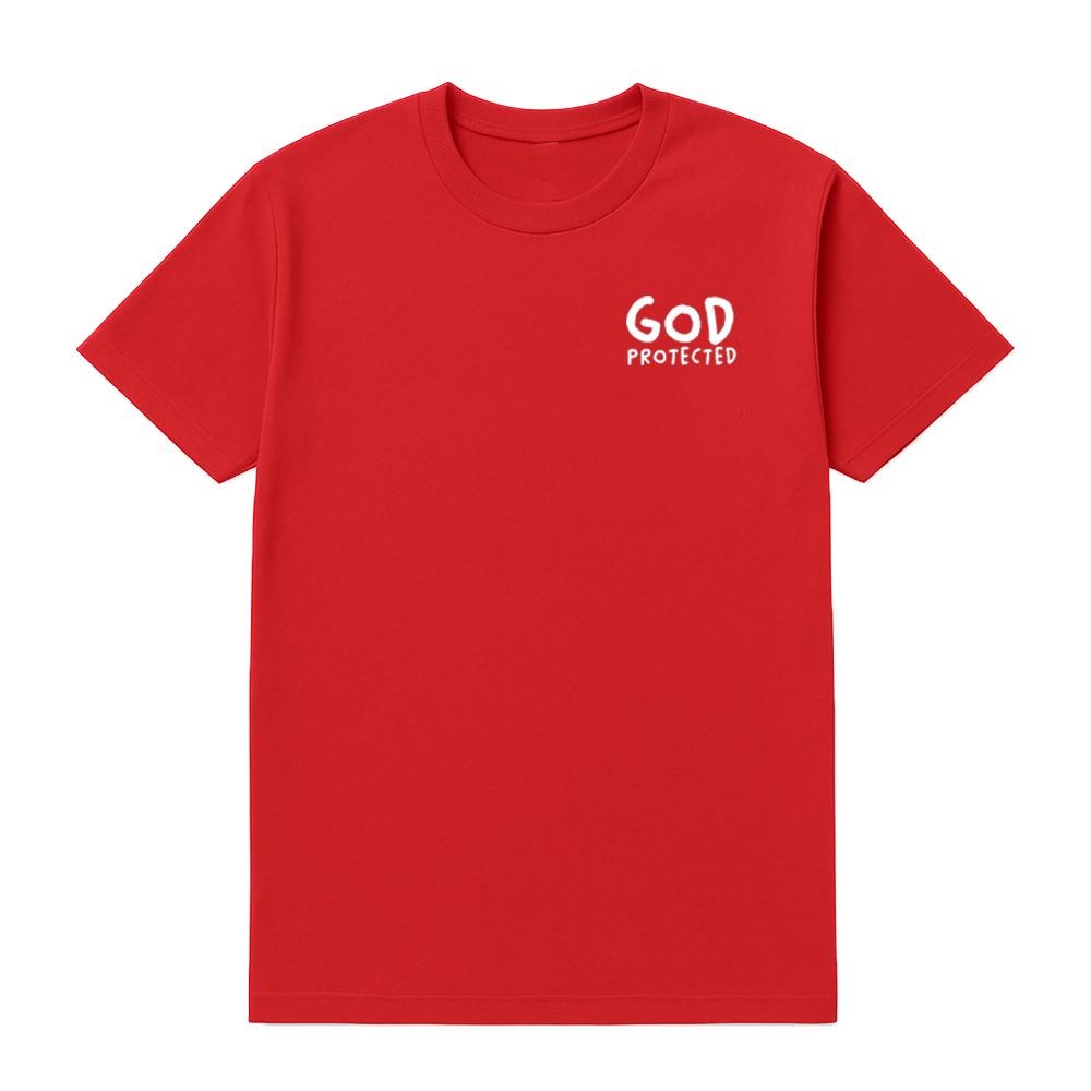 In God's Hands Tee - Red
