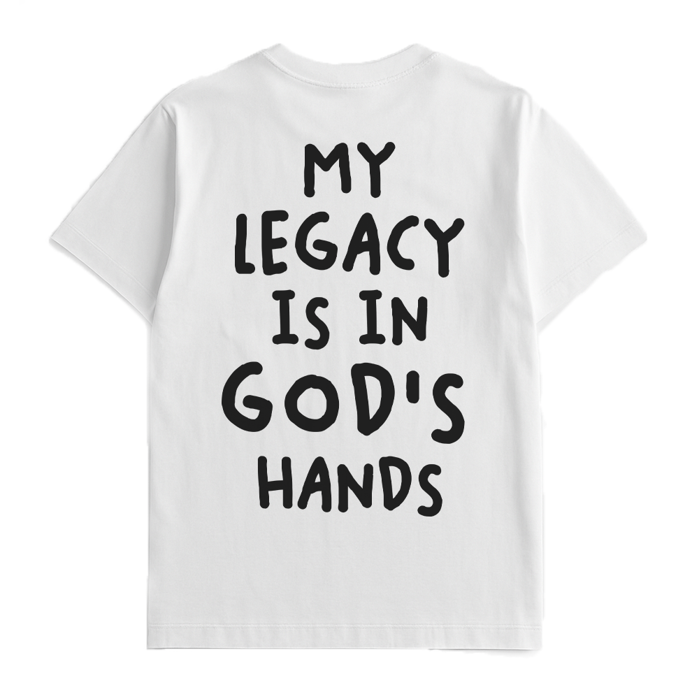 In Gods Hands Tee - White