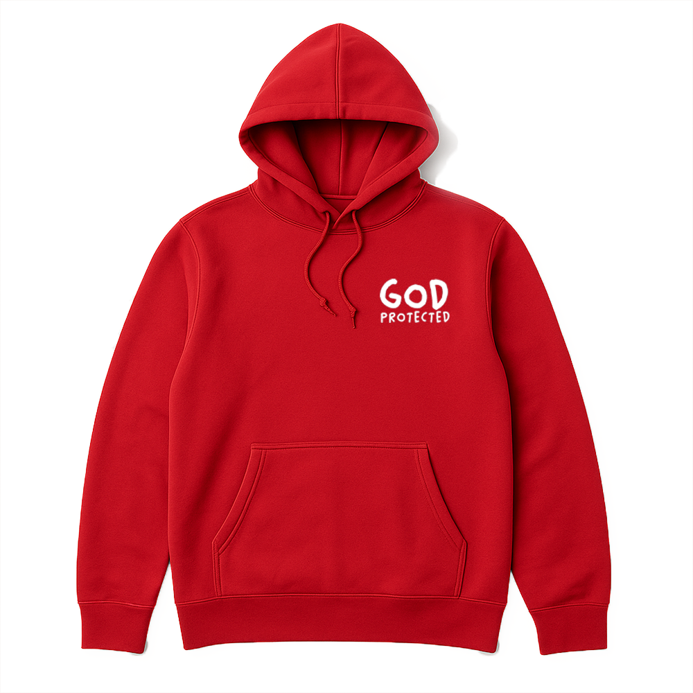 In Gods Hands Hoodie - Red